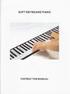 SOFT KEYBOARD PIANO INSTRUCTION MANUAL