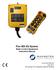Flex 6EX EU System Radio Control Equipment Instruction Manual