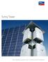 Sunny Tower. The Flexible Solution for Commercial PV Systems