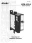 April 1994 UCM-420A. Setpoint Controller. Operating and Installation Instructions