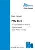 High Performance Photon Counting. User Manual PML-16-C. 16 Channel Detector Head for Time-Correlated Single Photon Counting. Becker & Hickl GmbH