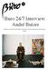 Buro 24/7 Interview: André Butzer. Carbon 12's Katrina Kufer interviews the contemporary German artist