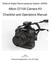 Nikon D7100 Camera Kit. -Checklist and Operations Manual-