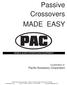 Passive Crossovers MADE EASY
