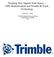 Tracking New Signals from Space GPS Modernization and Trimble R-Track Technology