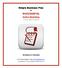 Simple Business Plan. for SUCCESSFUL. Online Marketing. of your offline business. Workbook & Checklist. By Theresa Delgado of