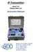 IP Transmitter. Instruction Manual. Model TxII 5000W-2400V-15A