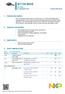BT E. 1. General description. 2. Features and benefits. 3. Applications. Quick reference data. 4Q Triac 27 September 2013 Product data sheet