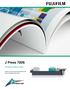 J Press 720S PRODUCT BROCHURE. Fujifilm s powerful second generation B2 sheet-fed digital inkjet press