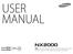 USER MANUAL. ENG This user manual includes detailed usage instructions for your camera. Please read this manual thoroughly.