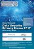 Benchmark. Privacy Forum 2017 BENCHMARK LITIGATION.  February New York