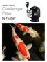 OWNER S MANUAL. Challenger Filter. by Fluidart