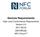 Devices Requirements. High Level Conformance Requirements Version [DEVREQS] NFC Forum TM