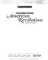 Easy Simulations: American Revolution Renay Scott, Published by Scholastic Teaching Resources