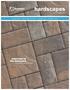 hardscapes color selector outdoor living patios, paths, and drives retaining walls finishing touches