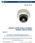 V661D-312IR Indoor/Outdoor Analog Camera Dome