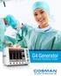 G4 Generator. Four-Electrode Radiofrequency Generator. The Leader in RF Medicine Since 1952