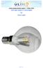 Lamp measurement report - 13 Nov 2012 LED light bulb E14 dimmable by Oxxy Light