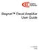 Stepnet Panel Amplifier User Guide