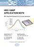 HEO 1080P APPLICATION NOTE