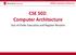 CSE502: Computer Architecture CSE 502: Computer Architecture