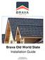Brava Old World Slate Installation Guide