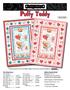 Puffy Teddy. Panel Quilt. Featuring fabrics from the Puffy Teddy collection by Lucie Crovatto for