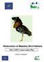 Restoration of Meadow Bird Habitats. After LIFE Conservation Plan LIFE06 NAT/DK000158
