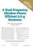 A Dual-Frequency Ultralow-Power Efficient 0.5-g Rectenna. Robert Scheeler, Sean Korhummel, and Zoya Popović