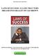 LAWS OF SUCCESS: 12 LAWS THAT TURN DREAMS INTO REALITY BY LES BROWN
