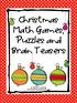 Christmas Math Games, Puzzles and Brain Teasers