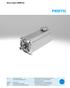 Servo motors EMME-AS. Festo core product range Covers 80% of your automation tasks