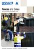 Fences and Gates. Non Cyclonic Design and Installation Guide