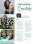 Quarterly. The Foundation. Read on for stories and updates featuring the Foundation's impact on members and friends. Dear Sisters,