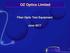 OZ Optics Limited. Fiber Optic Test Equipment. June 2017