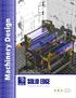 Solid Edge solutions for machinery design