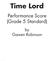 Time Lord. Performance Score (Grade 5 Standard) by Gawen Robinson 1/210113