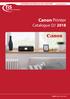 Canon Printer. Catalogue Q Amazing DEALS! Call SALES Line Direct on (021) Total Total Import Solutions