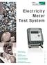 Electricity Meter Test System