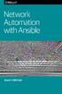 Network Automation with Ansible. Jason Edelman