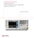 Keysight Technologies GSM/EDGE/EVO X-Series Measurement Application N9071A & W9071A. Technical Overview