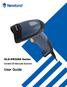 NLS-HR3260 Series. Corded 2D Barcode Scanner. User Guide