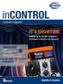 IT S SHOWTIME. Customer magazine. Quality in Control. INNOVATIONS Page 4. PROJECTS Page 12