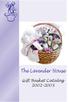 The Lavender House Gift Basket Catalog