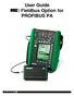 User Guide Fieldbus Option for PROFIBUS PA
