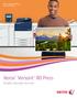 Xerox Versant 80 Press. Overview Brochure. Simplify. Automate. Do more.