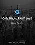 ON1 Photo RAW User Guide