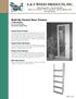 Built-Up Pocket Door Frames 1750 Series For 1 1/8 to 1 3/8 Doors Maximum Door Weight 150 lbs.