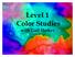 Level 1 Color Studies with Gail Harker