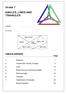obtuse & isosceles acute & isosceles TABLE OF CONTENTS Page 1. Rotations 1 2. Classification (kinds) of angles 5 3. Lines 6